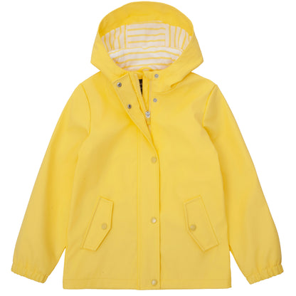 Girls' Waterproof Rubber Slicker Rain Jacket