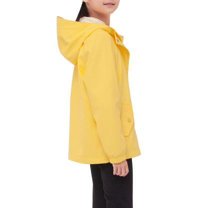 Girls' Waterproof Rubber Slicker Rain Jacket