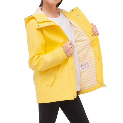 Girls' Waterproof Rubber Slicker Rain Jacket
