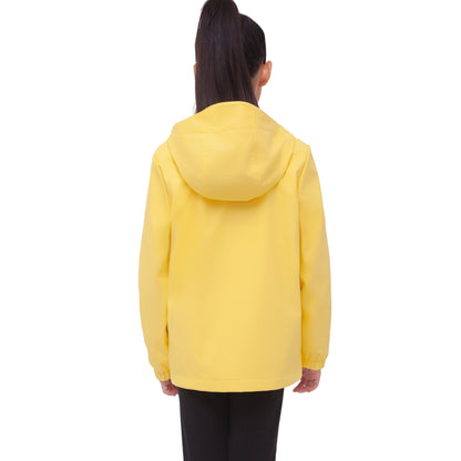 Girls' Waterproof Rubber Slicker Rain Jacket