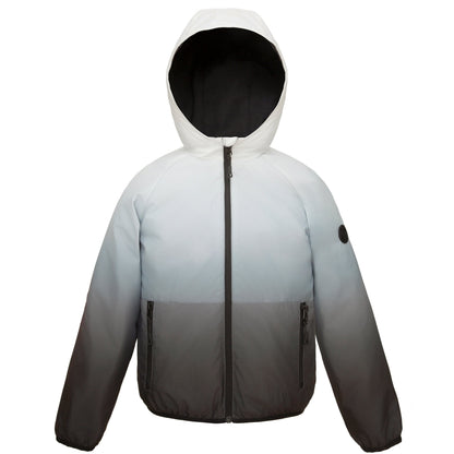 Rokka&Rolla Boys' Fleece Lined Windbreaker Ripstop Water-Resistant Transitional Jacket - Black Coats & Jackets XS Rokka&Rolla