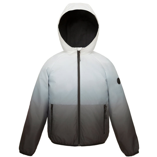 Rokka&Rolla Boys' Fleece Lined Windbreaker Ripstop Water-Resistant Transitional Jacket - Black Coats & Jackets XS Rokka&Rolla