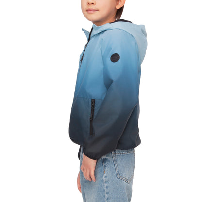 Rokka&Rolla Boys' Fleece Lined Windbreaker Ripstop Water-Resistant Transitional Jacket - Navy Coats & Jackets Rokka&Rolla