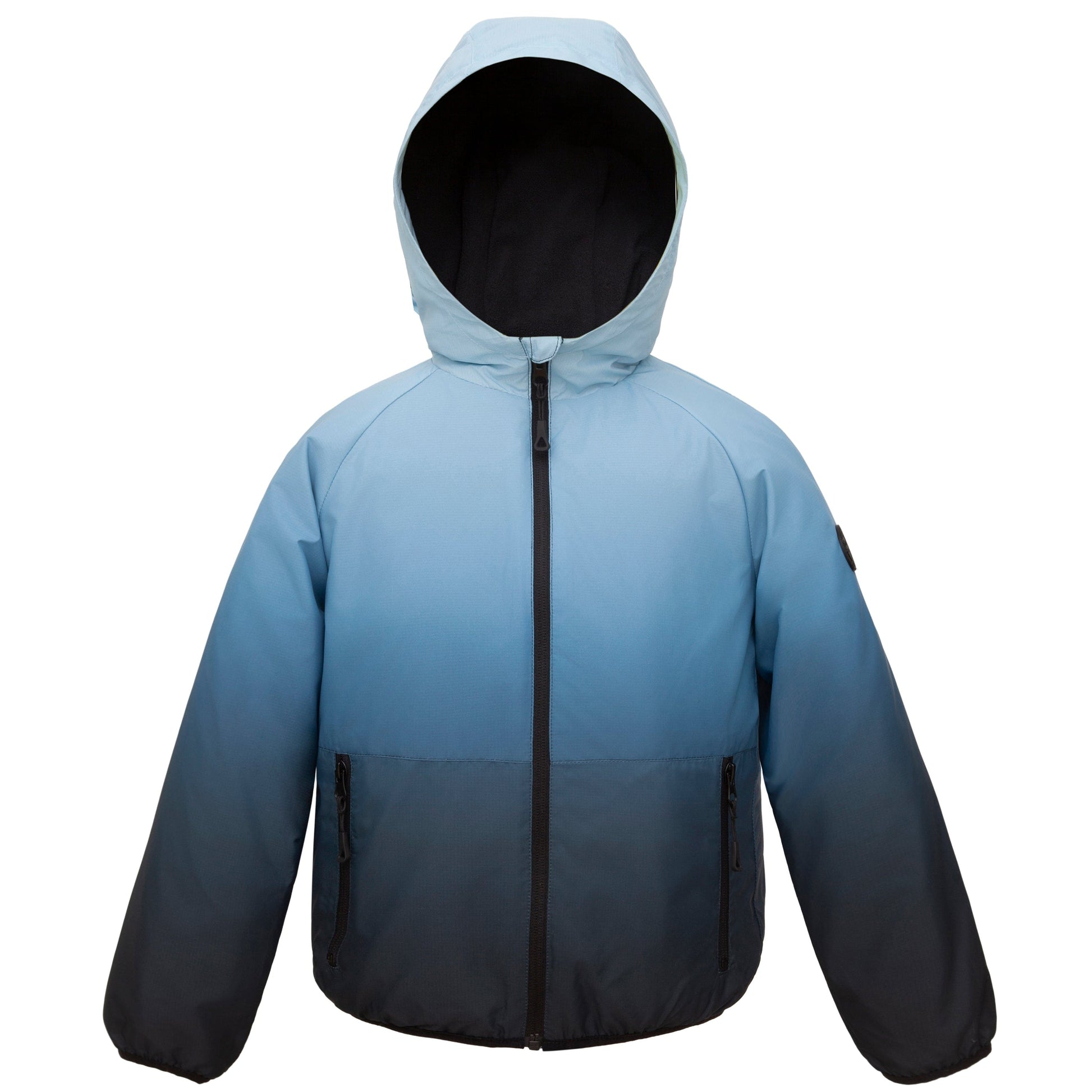 Rokka&Rolla Boys' Fleece Lined Windbreaker Ripstop Water-Resistant Transitional Jacket - Navy Coats & Jackets XS Rokka&Rolla