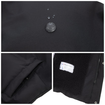 Rokka&Rolla Boys Long Seamless Puffer Jacket Fleece Lining Winter Coat - Black Coats & Jackets Rokka&Rolla