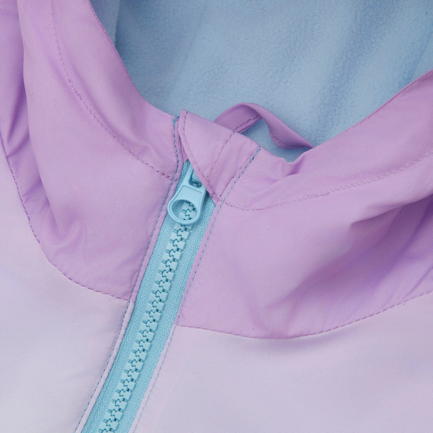 Rokka&Rolla Girls' Fleece Lined Windbreaker Ripstop Water-Resistant Transitional Jacket - Blue Coats & Jackets Rokka&Rolla