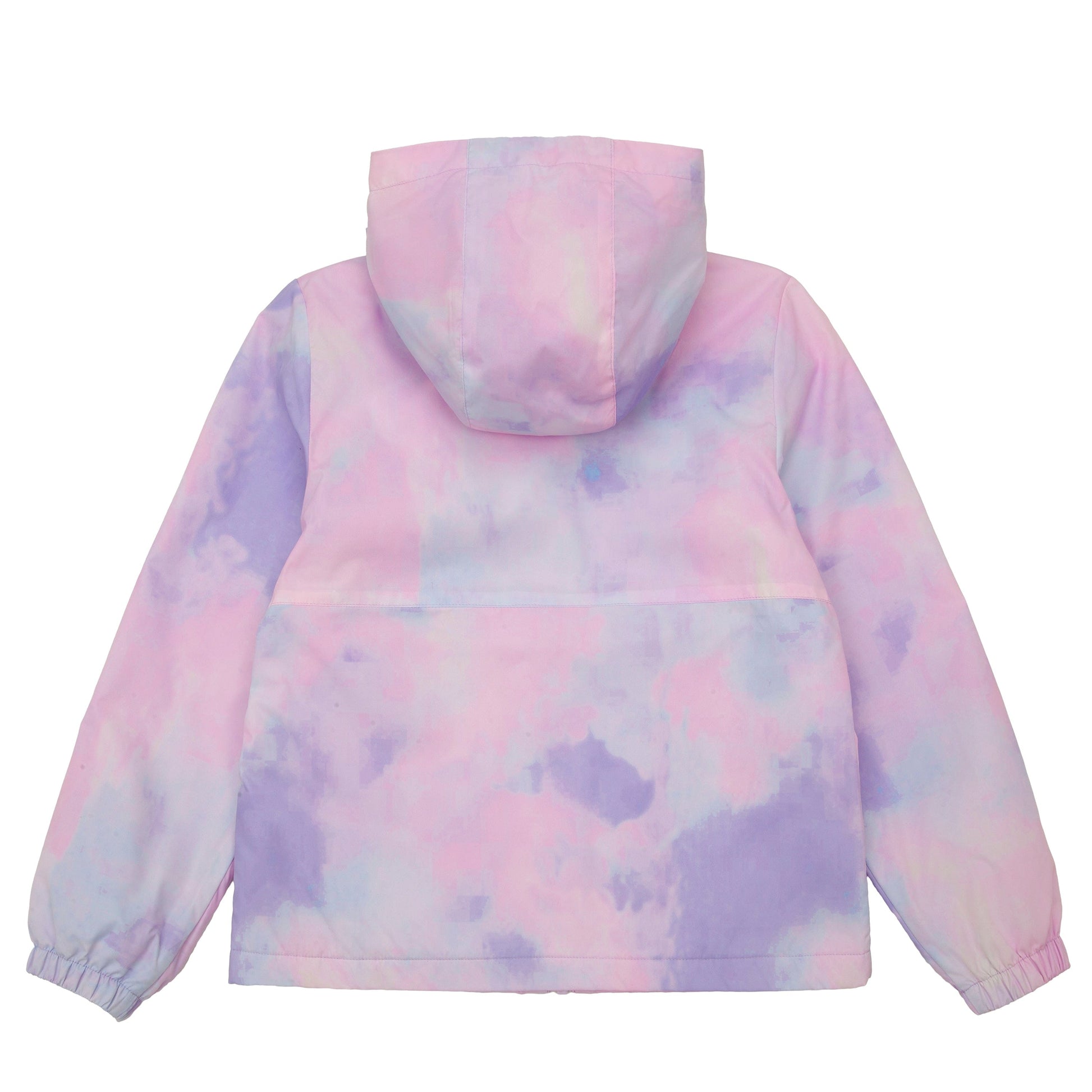 Rokka&Rolla Girls' Fleece Lined Windbreaker Ripstop Water-Resistant Transitional Jacket - Purple Coats & Jackets Rokka&Rolla