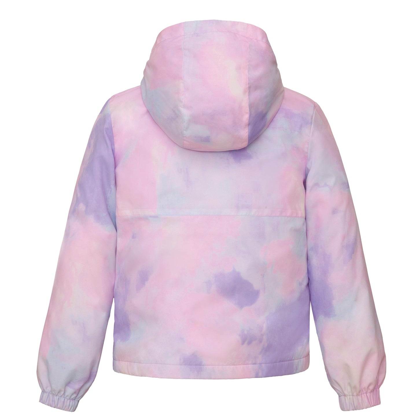 Rokka&Rolla Girls' Fleece Lined Windbreaker Ripstop Water-Resistant Transitional Jacket - Purple Coats & Jackets Rokka&Rolla