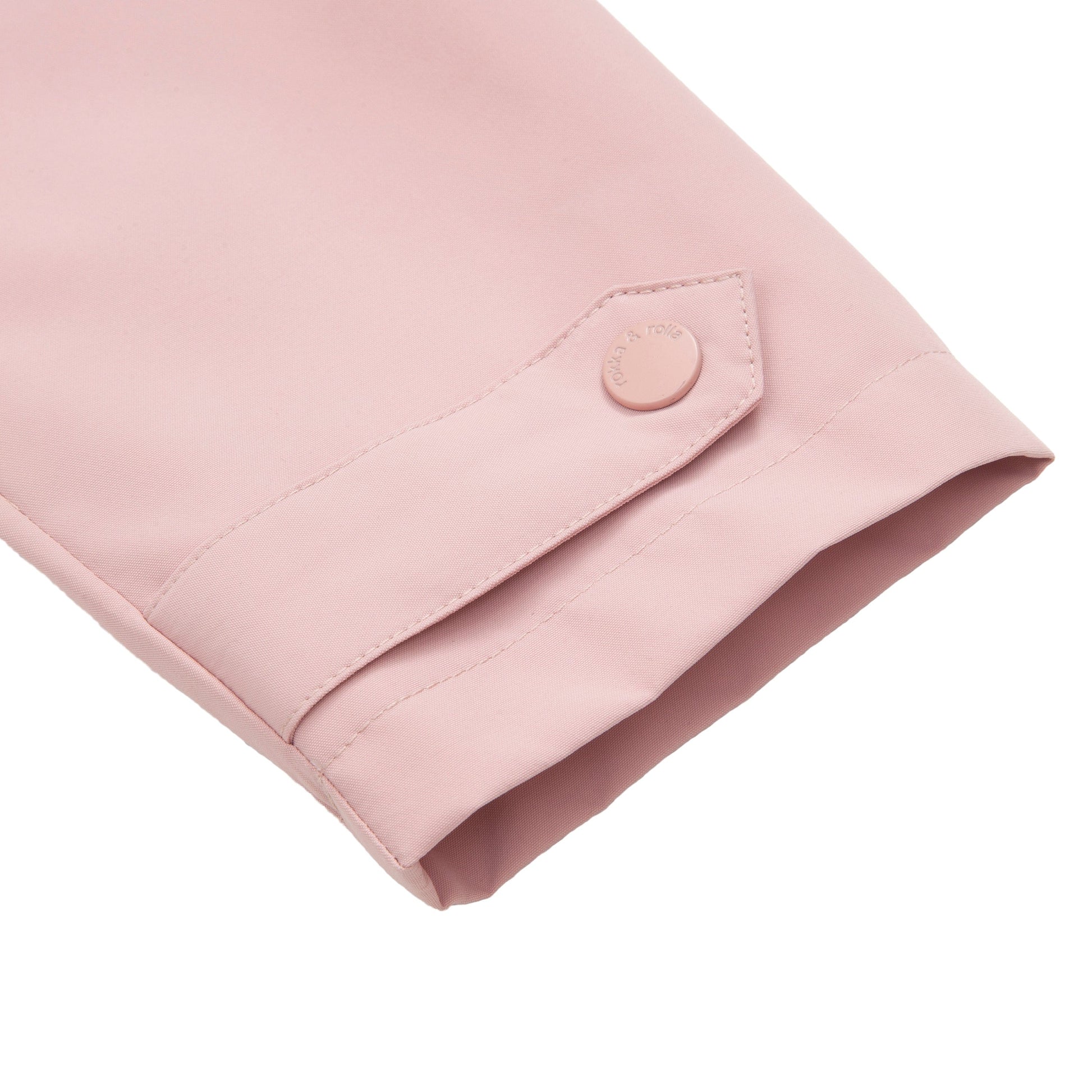 Rokka&Rolla Girls' Water Resistant Lightweight Windbreaker Hooded Transitional Jacket - Pink Coats & Jackets Rokka&Rolla