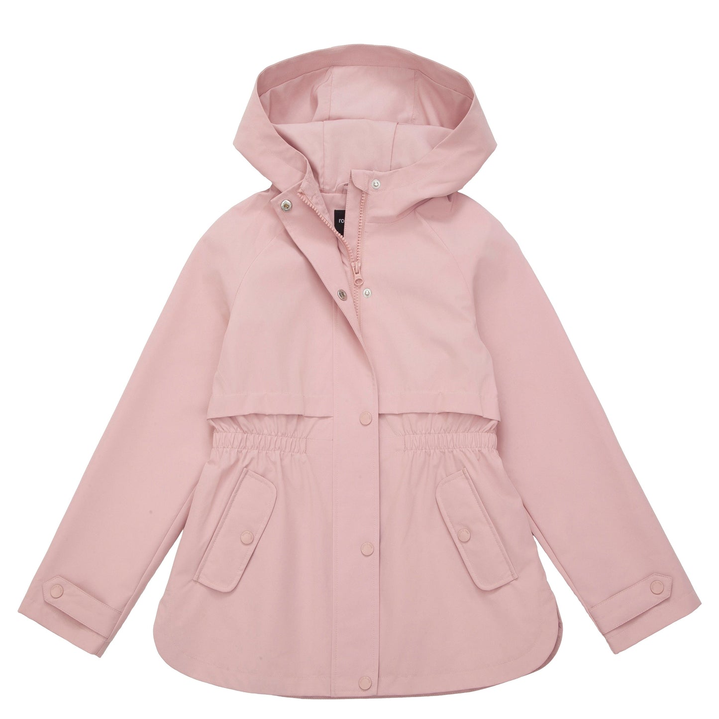 Rokka&Rolla Girls' Water Resistant Lightweight Windbreaker Hooded Transitional Jacket - Pink Coats & Jackets Rokka&Rolla