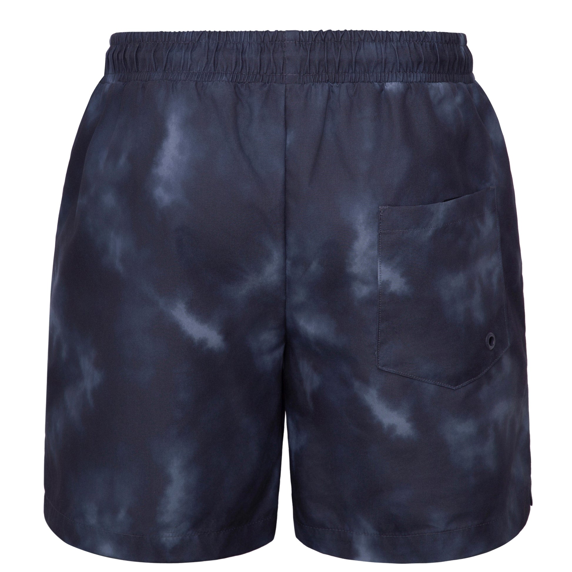 Rokka&Rolla Men's Quick Dry Swim Trunks with Compression Liner 7" Bathing Suit Tie-Dye Board Shorts - Black Wash Rokka&Rolla