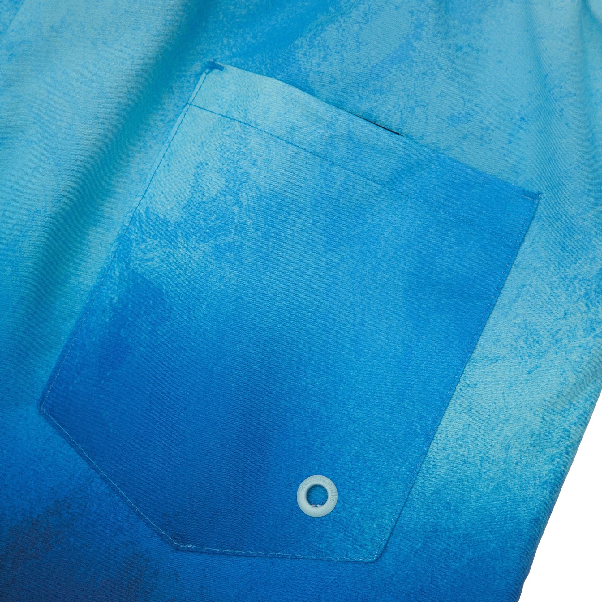 Rokka&Rolla Men's Quick Dry Swim Trunks with Compression Liner 7" Bathing Suit Tie-Dye Board Shorts - Blue Wash Rokka&Rolla