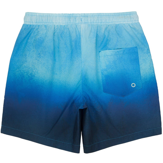 Rokka&Rolla Men's Quick Dry Swim Trunks with Compression Liner 7" Bathing Suit Tie-Dye Board Shorts - Blue Wash Rokka&Rolla