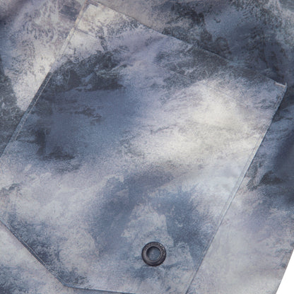 Rokka&Rolla Men's Quick Dry Swim Trunks with Compression Liner 7" Bathing Suit Tie-Dye Board Shorts - Grey Wash Rokka&Rolla