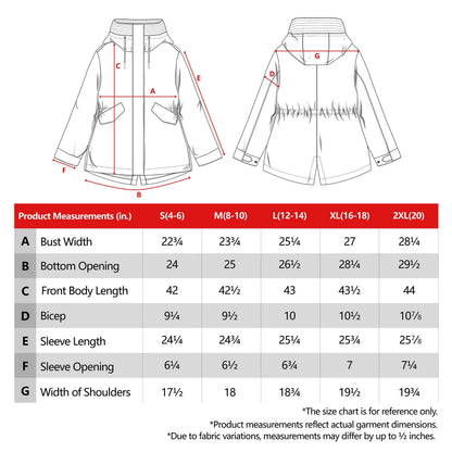 Rokka&Rolla Women's Water-Resistant Anorak Hooded Windbreaker Rain Jacket Transitional Trench Coat - Navy Coats & Jackets Rokka&Rolla