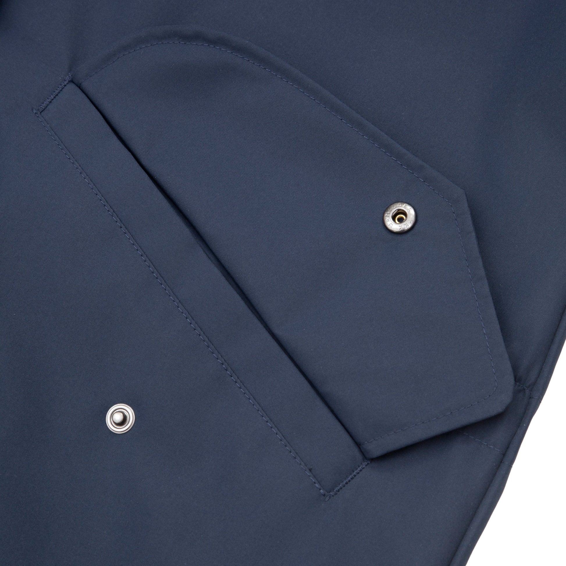 Rokka&Rolla Women's Water-Resistant Anorak Hooded Windbreaker Rain Jacket Transitional Trench Coat - Navy Coats & Jackets Rokka&Rolla