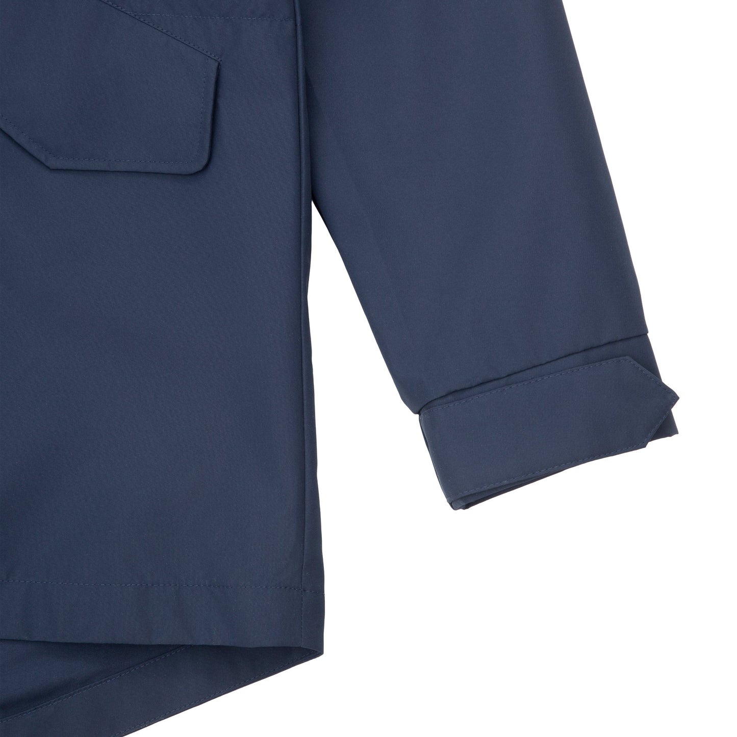 Rokka&Rolla Women's Water-Resistant Anorak Hooded Windbreaker Rain Jacket Transitional Trench Coat - Navy Coats & Jackets Rokka&Rolla