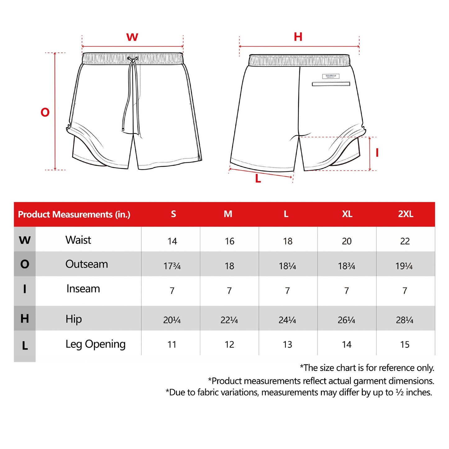 Rokka&Rolla Men's Swim Trunks with Compression Liner 7" Bathing Suit Quick Dry Board Shorts - Blue Tropical Print - Rokka&Rolla