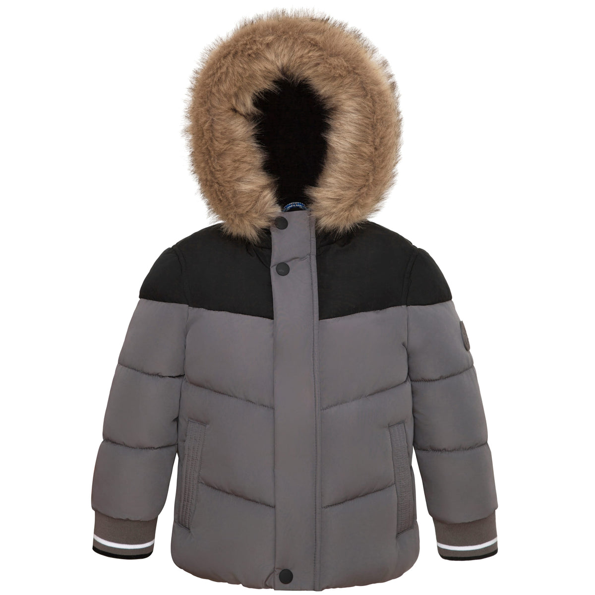 Toddler Boys' Heavy Coat Coats & Jackets 2T / Grey Rokka & Rolla
