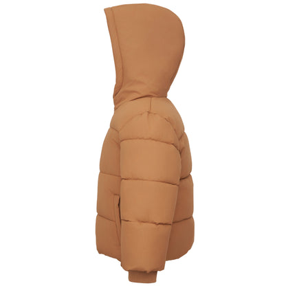 Toddler Boys' Water-Resistant Fleece Lined Ripstop Puffer Jacket Rokka&Rolla