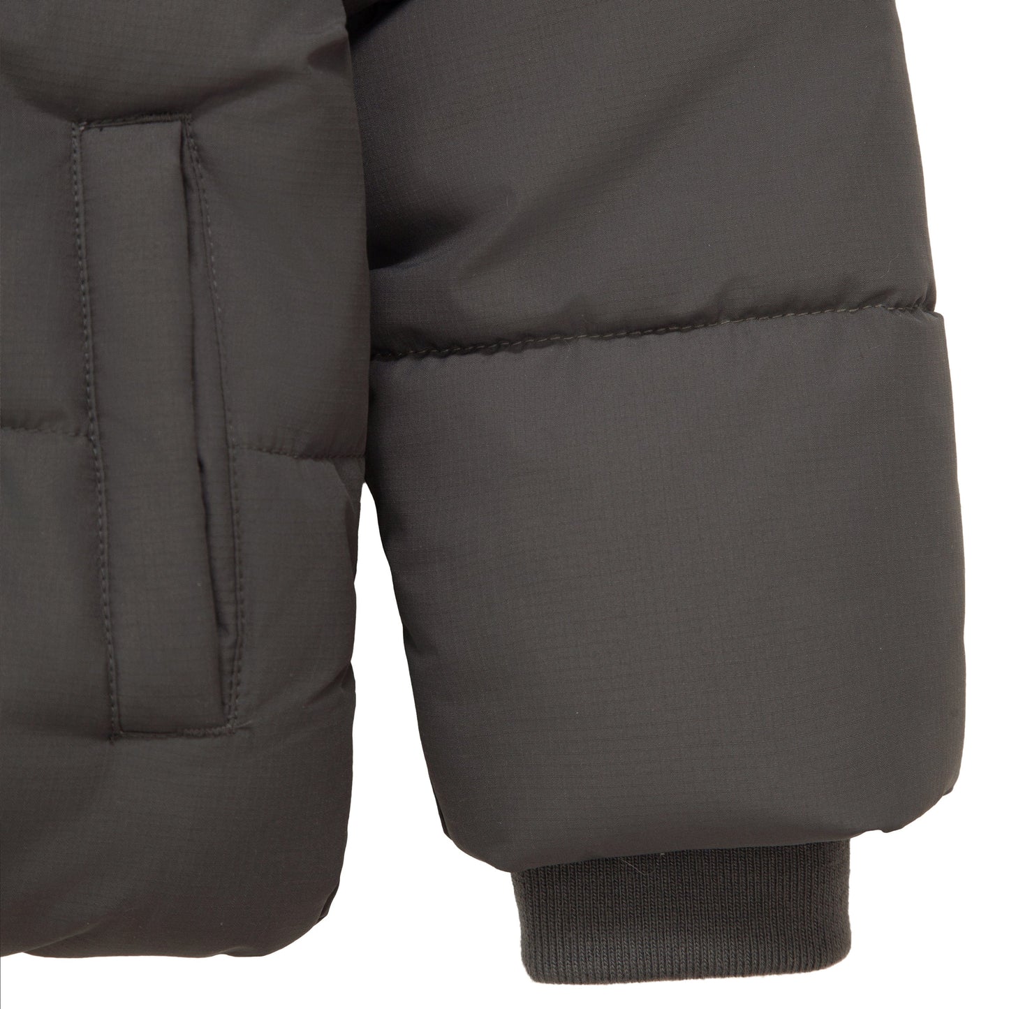 Toddler Boys' Water-Resistant Fleece Lined Ripstop Puffer Jacket Rokka&Rolla