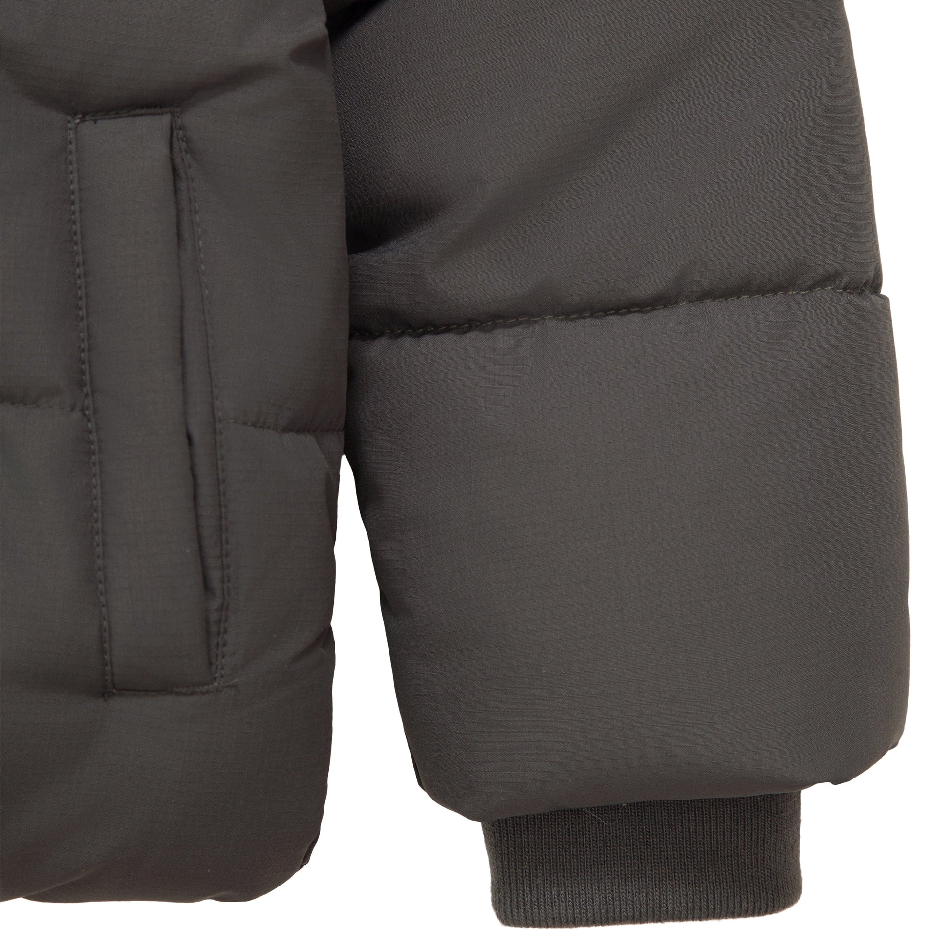 Toddler Boys' Water-Resistant Fleece Lined Ripstop Puffer Jacket Rokka&Rolla
