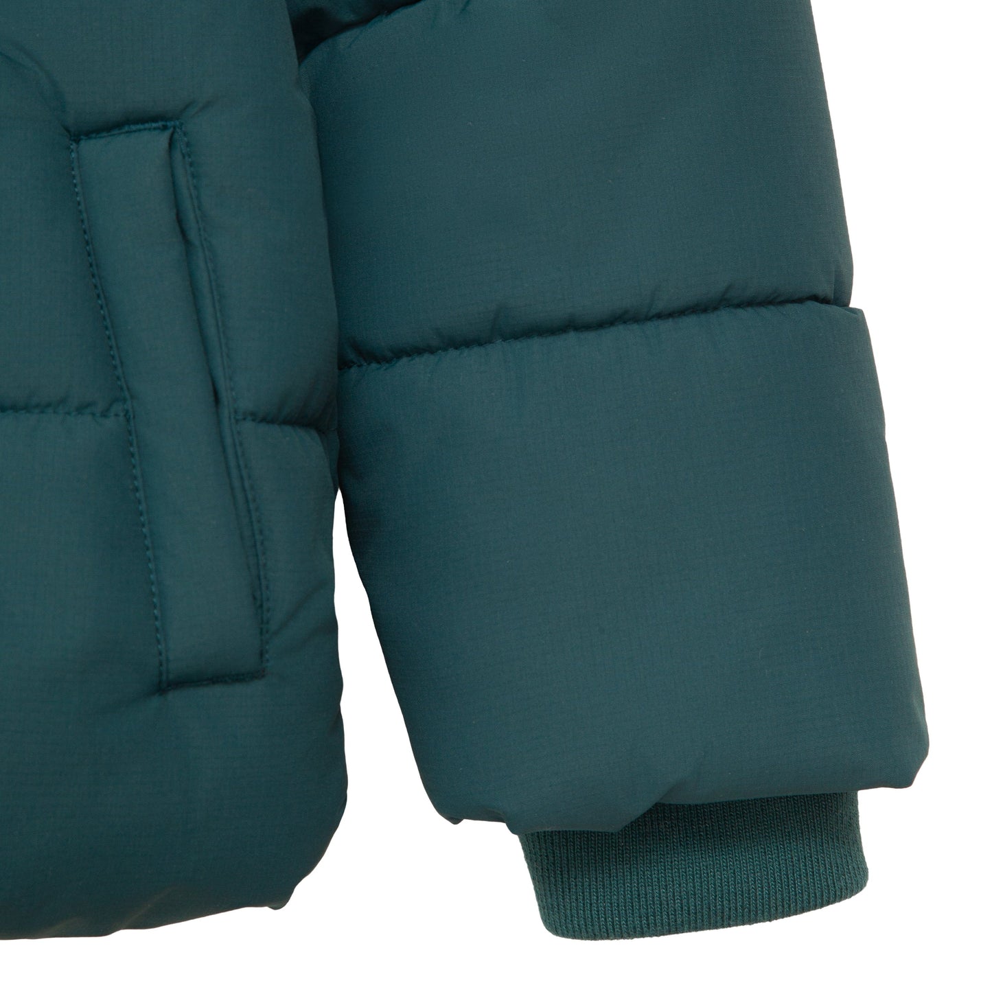Toddler Boys' Water-Resistant Fleece Lined Ripstop Puffer Jacket Rokka&Rolla