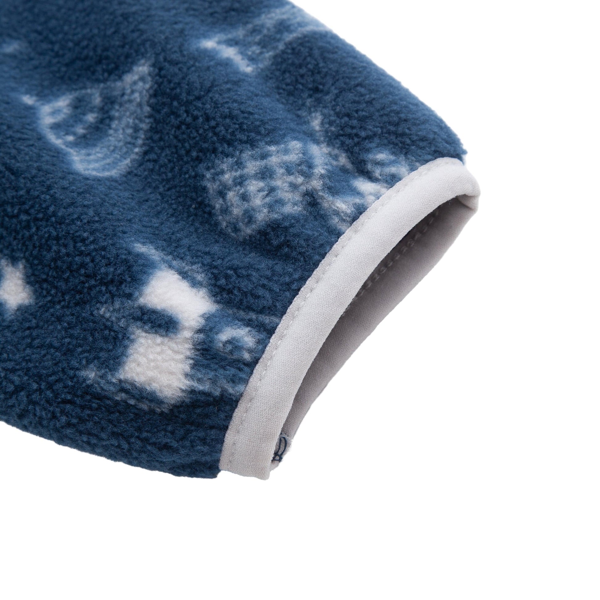 Toddler Fleece Jacket with Stand-Up Collar - Navy Rocket Baby & Toddler Outerwear Rokka&Rolla