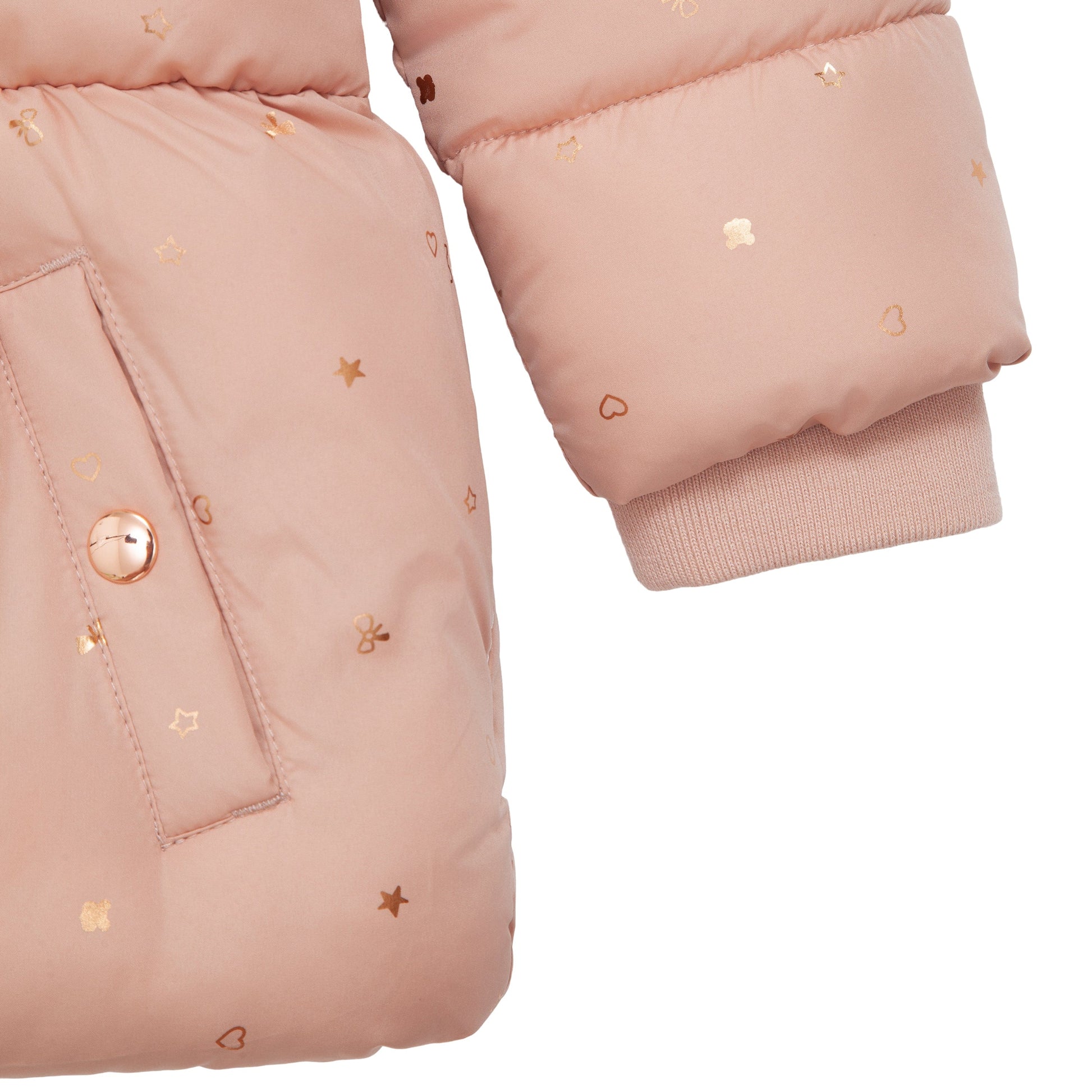 Toddler Girls' Soft Faux Mini-Fur Lined Puffer Jacket Winter Coat Rokka&Rolla