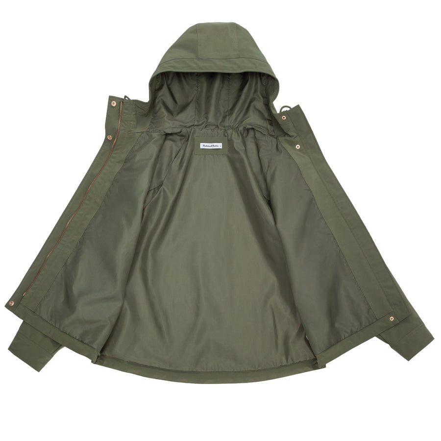 Women's Deluxe Water-Resistant Windbreaker Coats & Jackets Rokka & Rolla