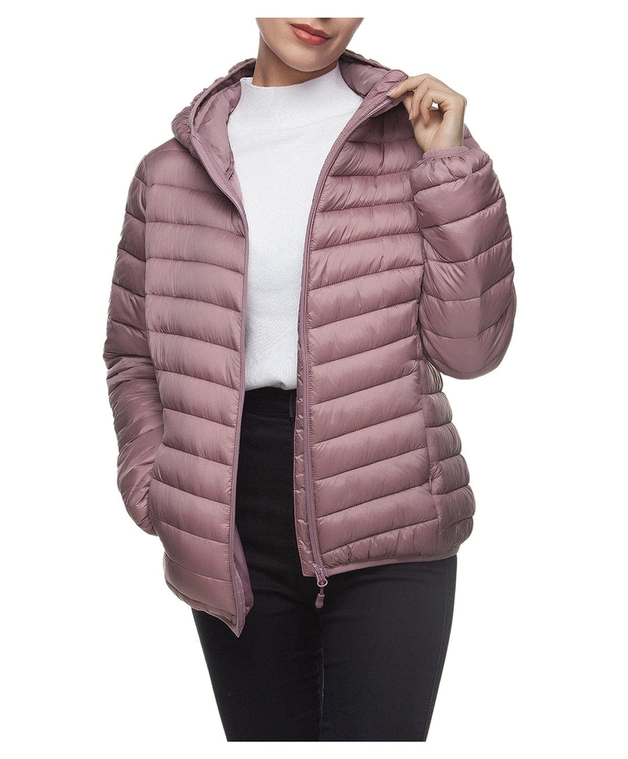 Women's Lightweight Packable Puffer Jacket Winter Coat Coats & Jackets Rokka & Rolla