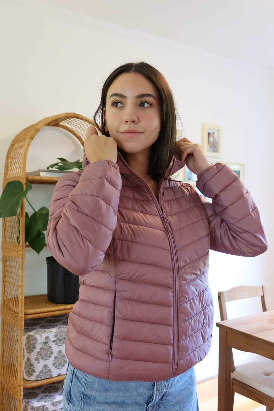 Women's Lightweight Packable Puffer Jacket Winter Coat Coats & Jackets Rokka & Rolla