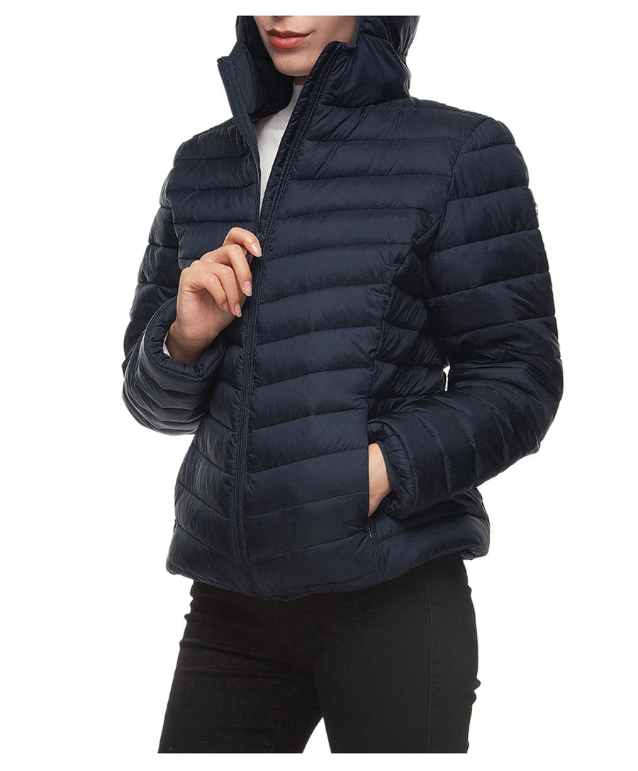 Women's Lightweight Packable Puffer Jacket Winter Coat Coats & Jackets Rokka & Rolla