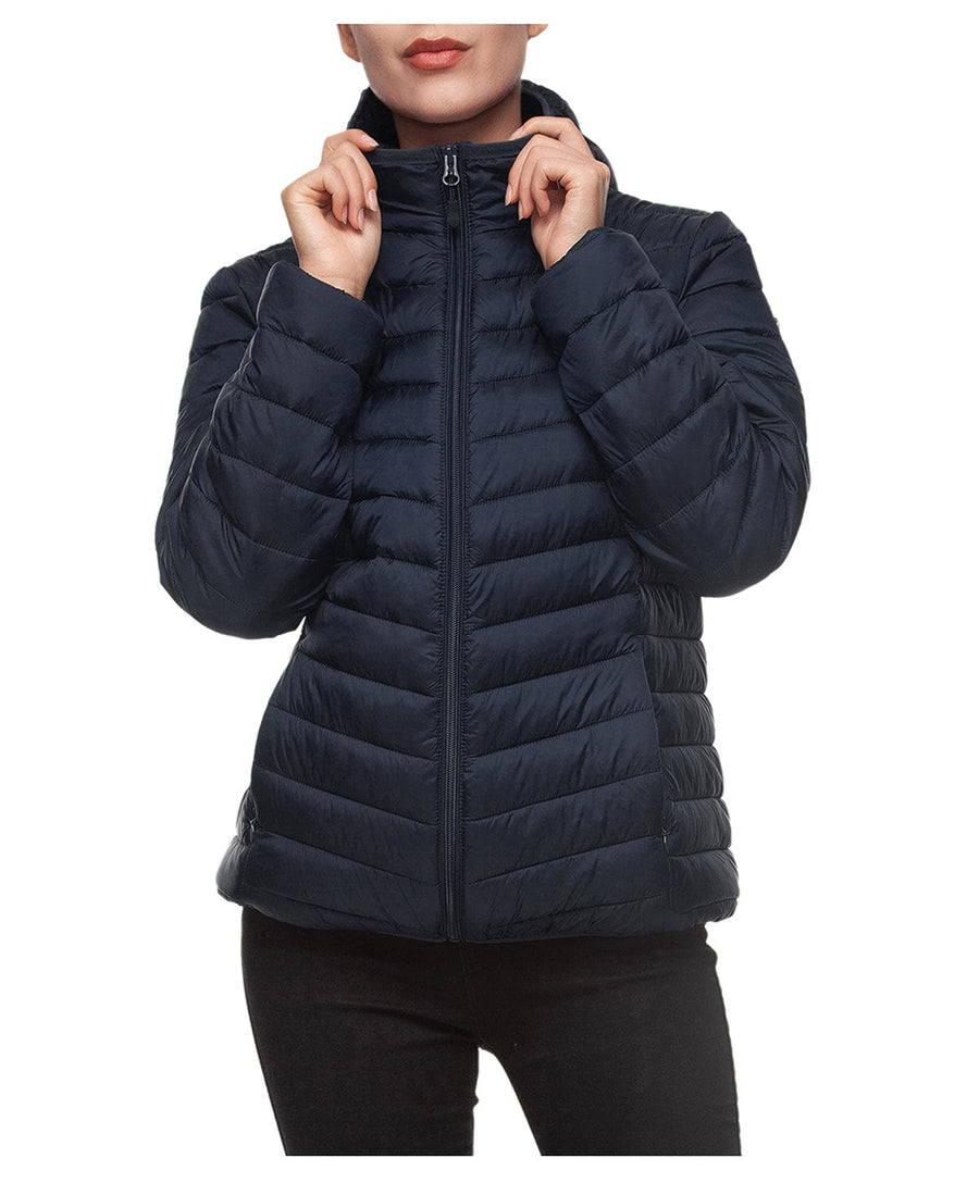 Women's Lightweight Packable Puffer Jacket Winter Coat Coats & Jackets Rokka & Rolla