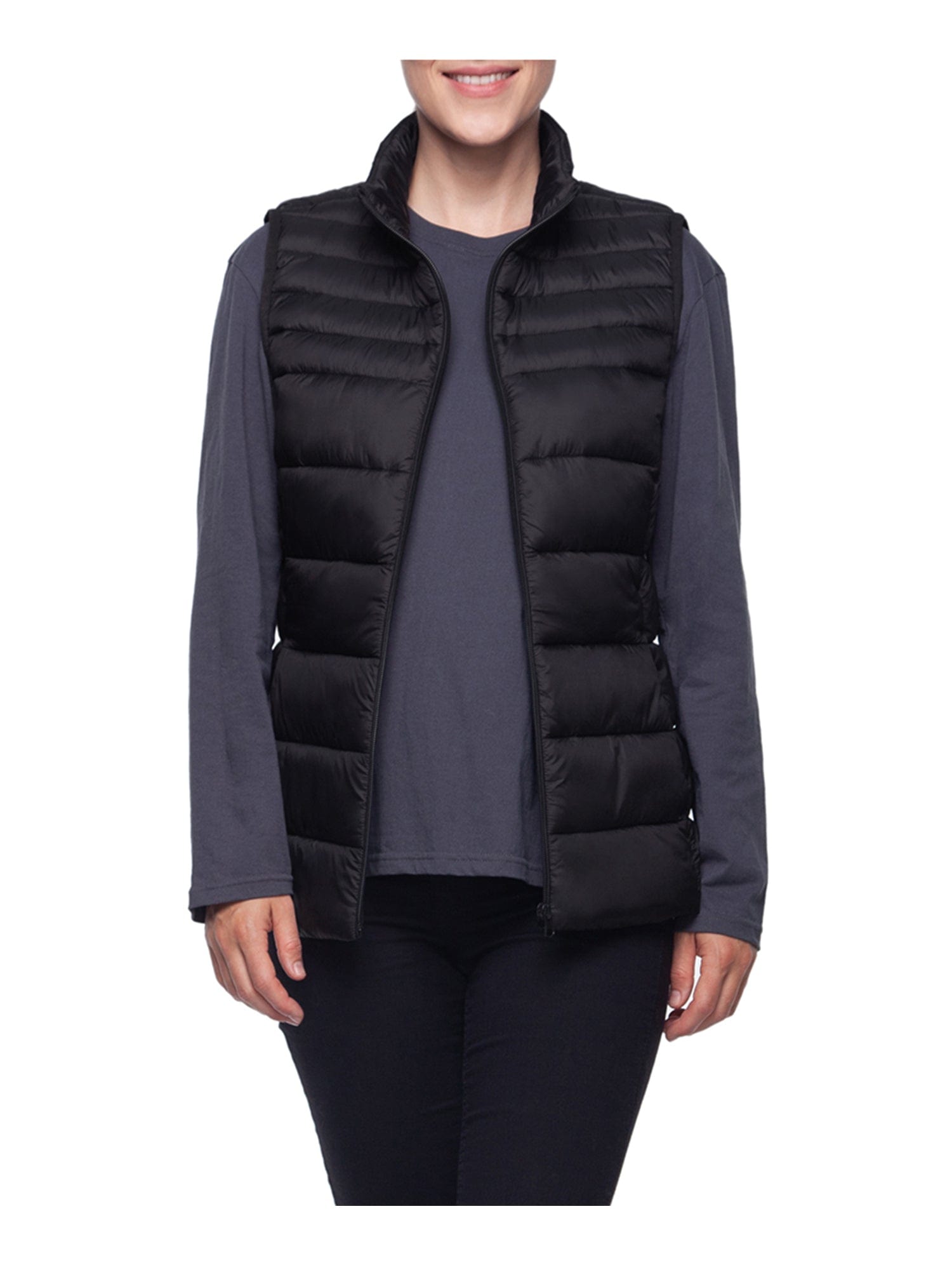 Women's Lightweight Puffer Vest Vests Rokka & Rolla