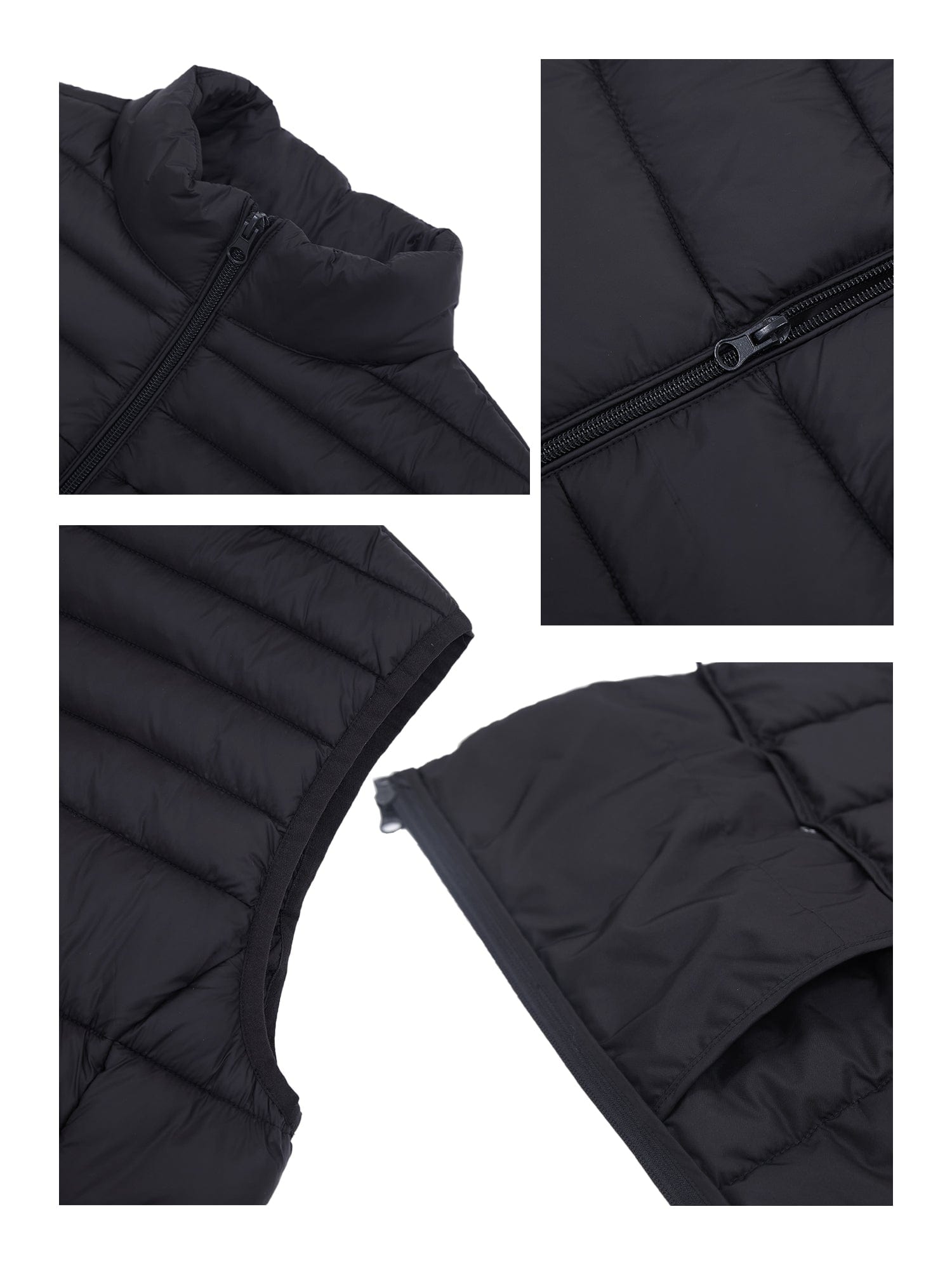 Women's Lightweight Puffer Vest Vests Rokka & Rolla