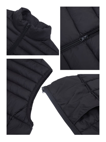 Women's Lightweight Puffer Vest Vests Rokka & Rolla