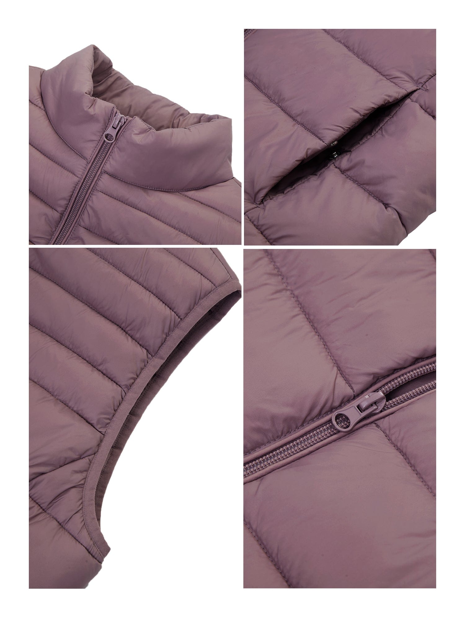Women's Lightweight Puffer Vest Vests Rokka & Rolla
