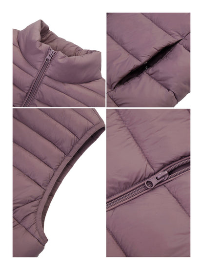 Women's Lightweight Puffer Vest Vests Rokka & Rolla