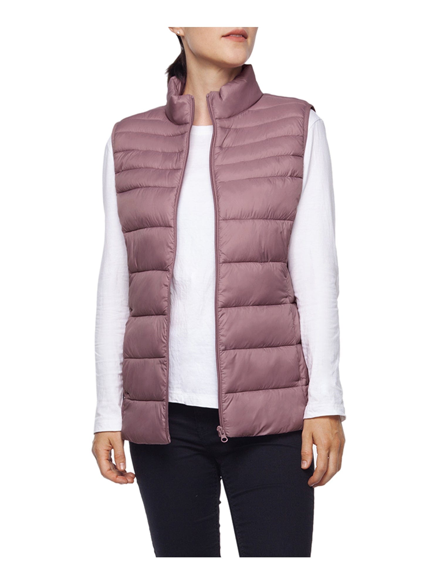 Women's Lightweight Puffer Vest Vests Rokka & Rolla