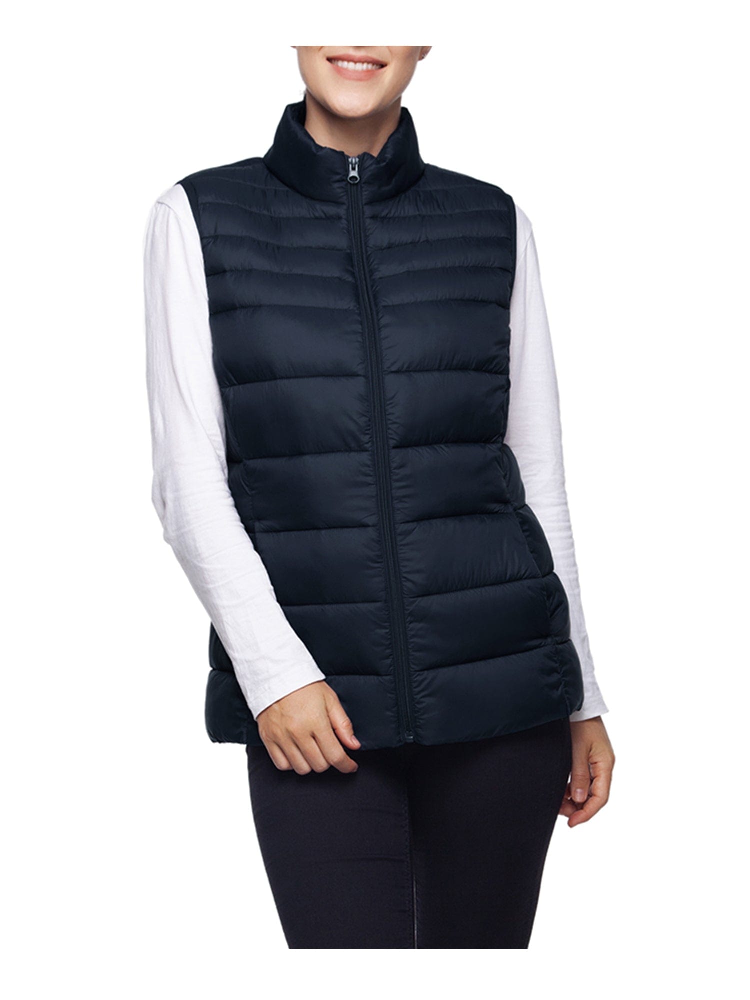 Women's Lightweight Puffer Vest Vests Rokka & Rolla