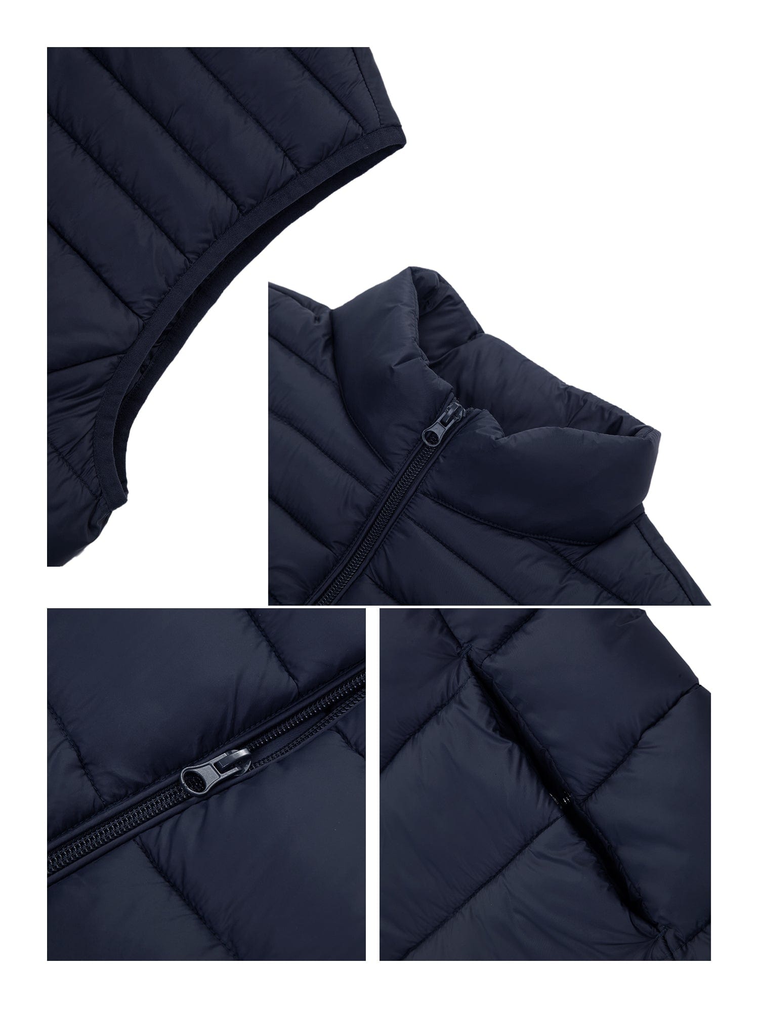 Women's Lightweight Puffer Vest Vests Rokka & Rolla