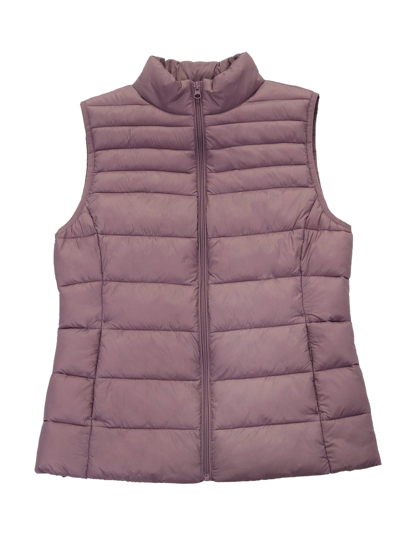 Women's Lightweight Puffer Vest Vests S / Mauve Rokka & Rolla