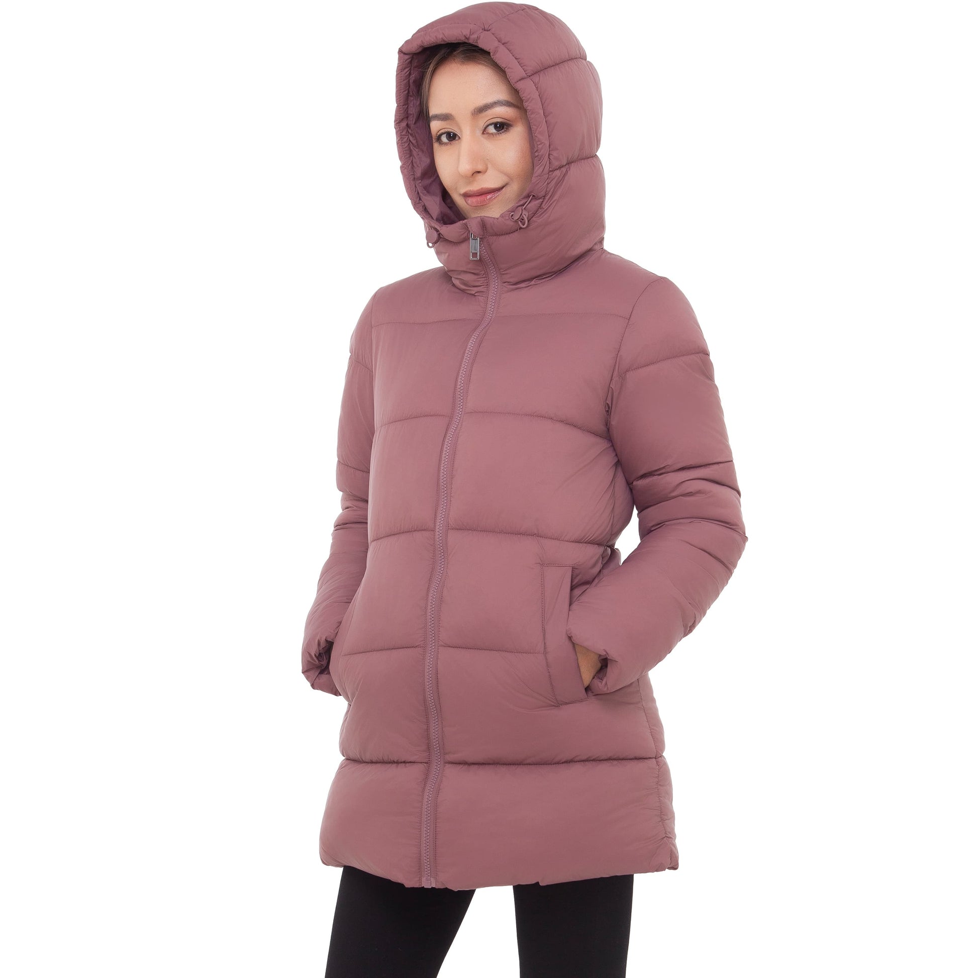 Women's Long Puffer Jacket Coats & Jackets Rokka & Rolla