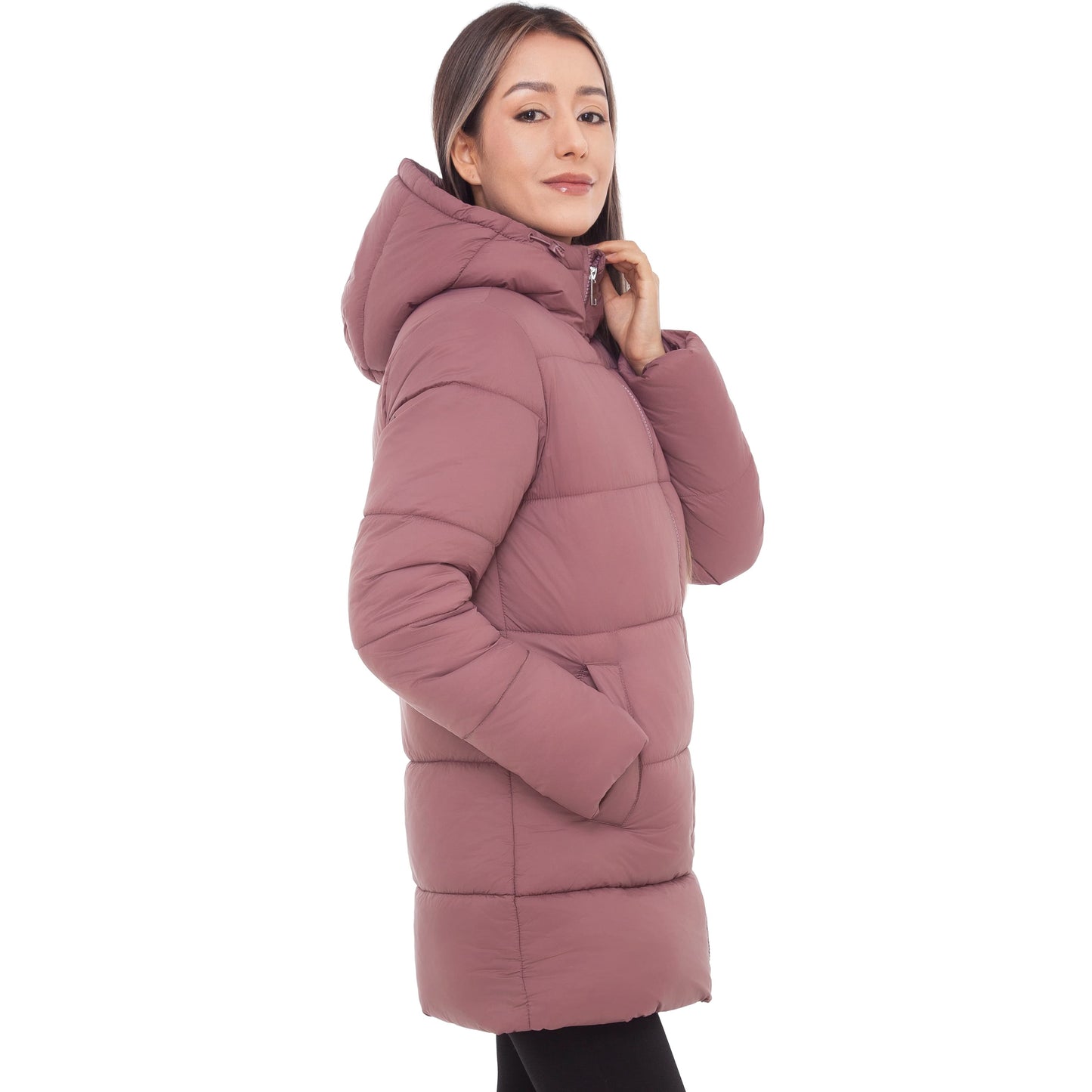 Women's Long Puffer Jacket Coats & Jackets Rokka & Rolla