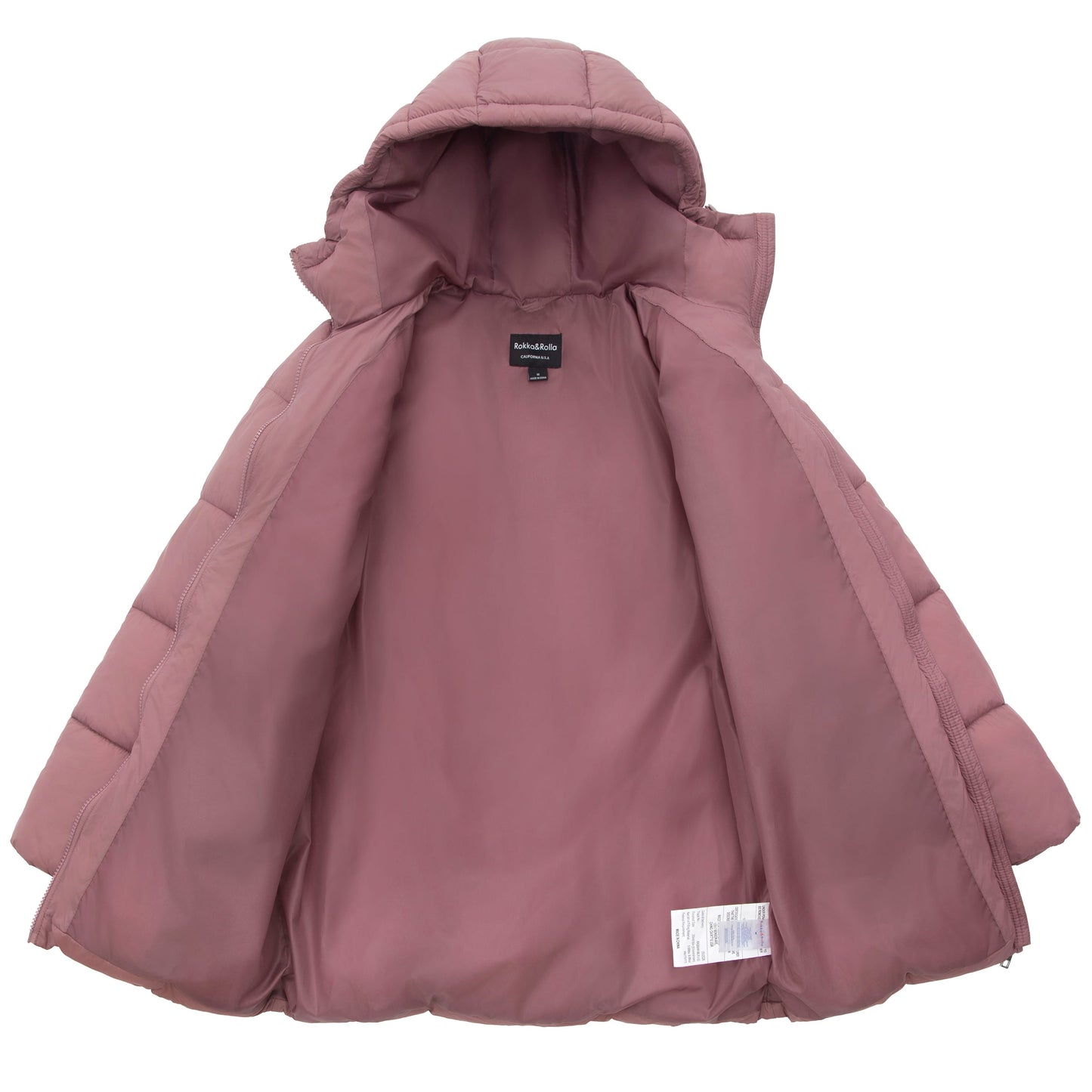 Women's Long Puffer Jacket Coats & Jackets Rokka & Rolla