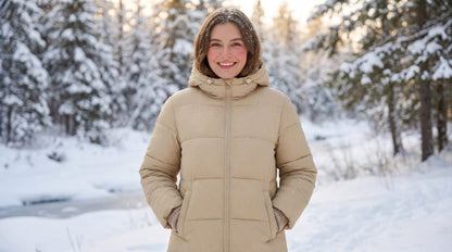 Women's Long Puffer Jacket Coats & Jackets Rokka & Rolla
