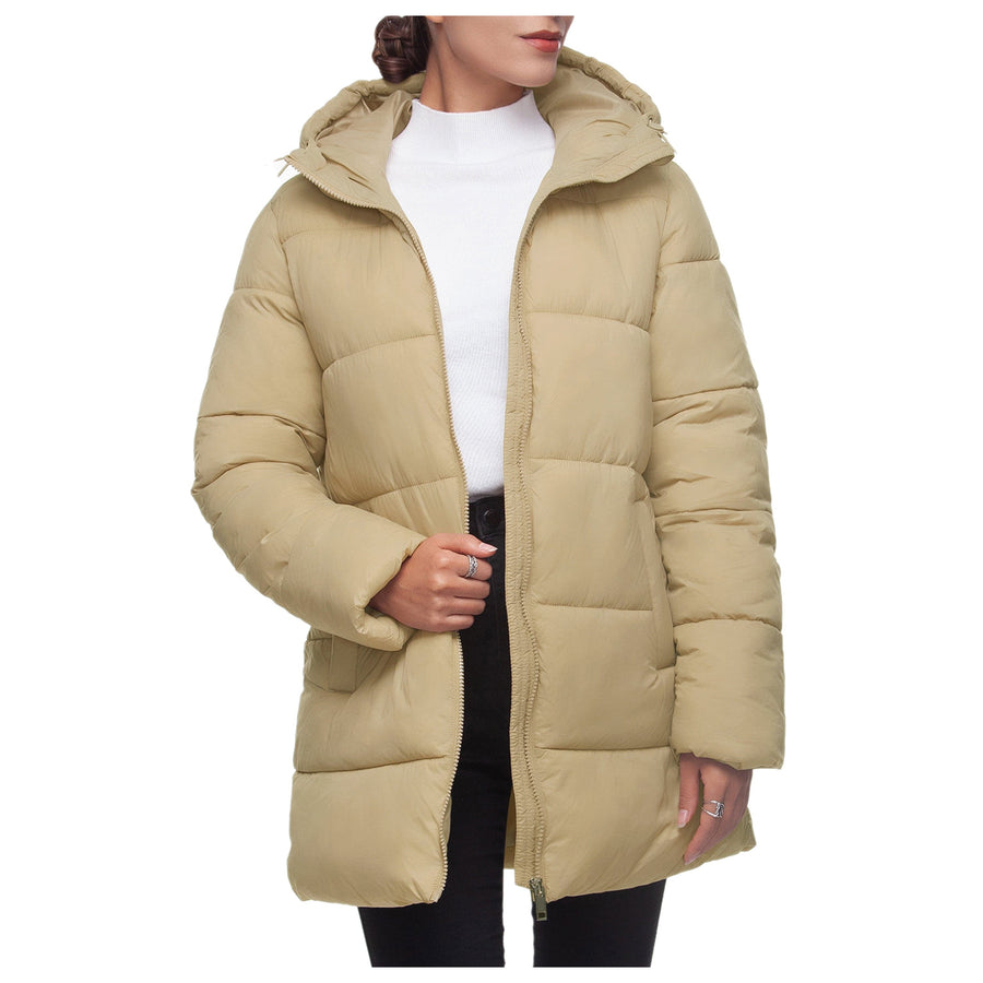 Women's Long Puffer Jacket Coats & Jackets Rokka & Rolla