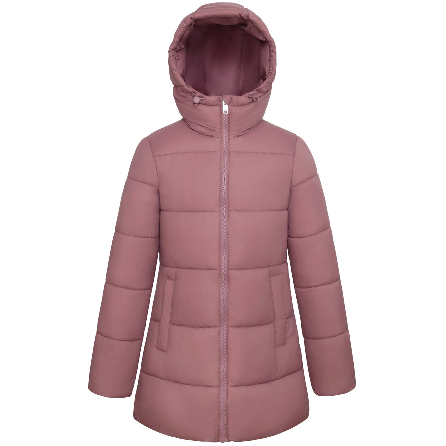 Women's Long Puffer Jacket Coats & Jackets S / Plum Rokka & Rolla