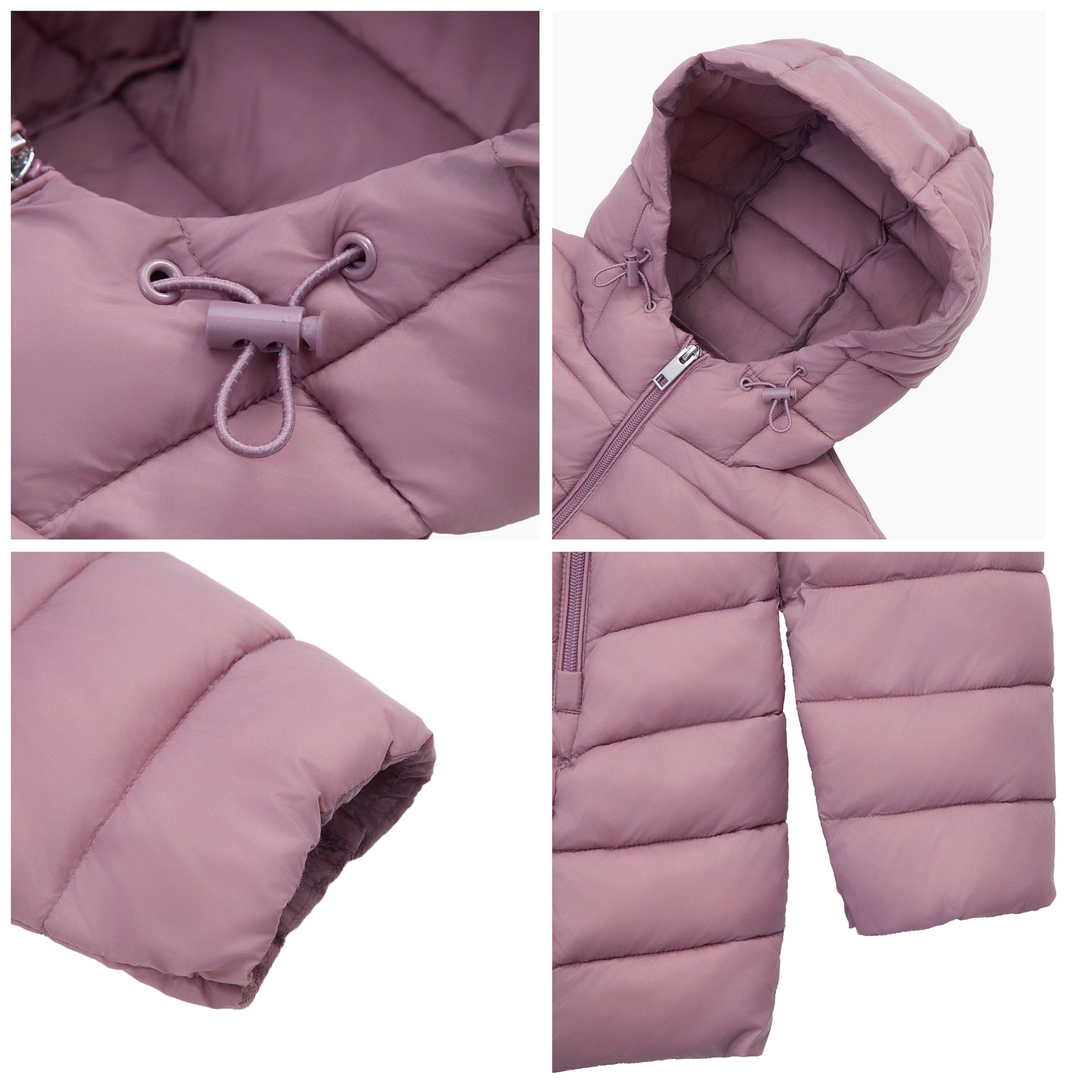 Women's Ultra Light Packable Long Puffer Jacket Coats & Jackets Rokka & Rolla